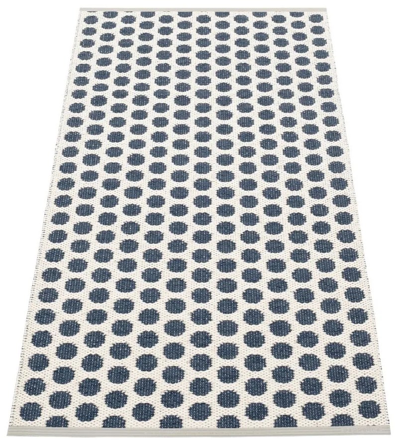 Ciemnoniebieski chodnik odpowiedni na zewnątrz 70x150 cm Noa Dark Blue – Pappelina