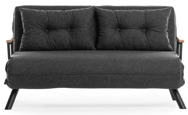 Sofa rozkładana Sando 2 ciemnoszara