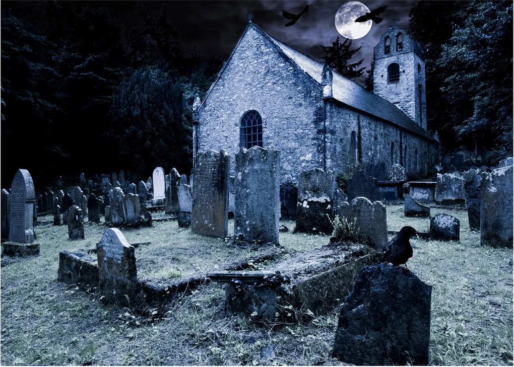 Obraz - Ciemna noc (70x50 cm)
