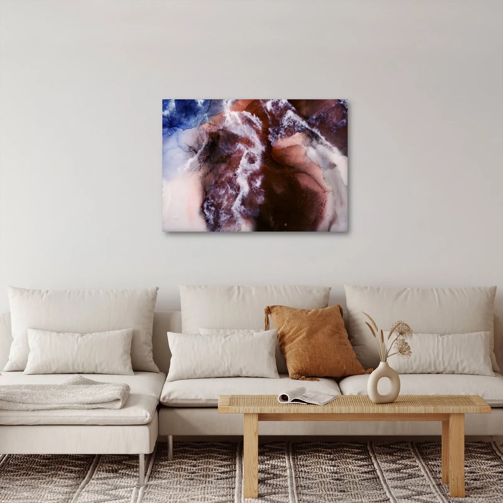 Obraz - Fioletowy marmur N⁰3 (70x50 cm)