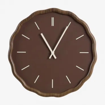 Zegar Ścienny Ø35 Cm Z Mdf Tovarx Chocolate - Sklum