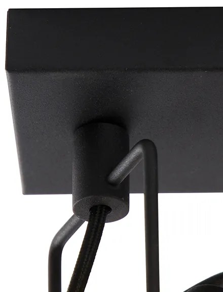 Industrialny reflektor czarny 2-światła - Suplux