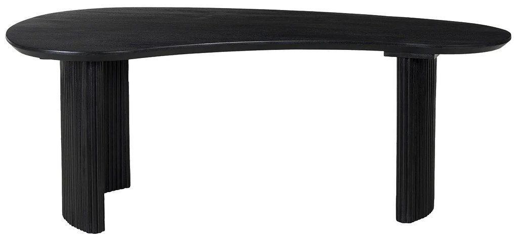 Stolik kawowy z drewna mangowca - Czarny - TAMENIA marki Maison Céphy