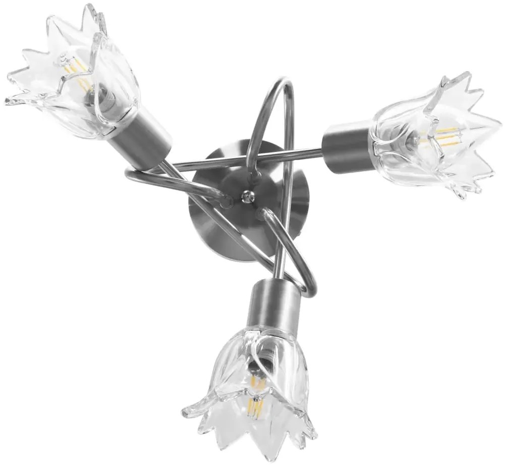 Szklana elegancka lampa sufitowa - 3X EX205 K8-L64