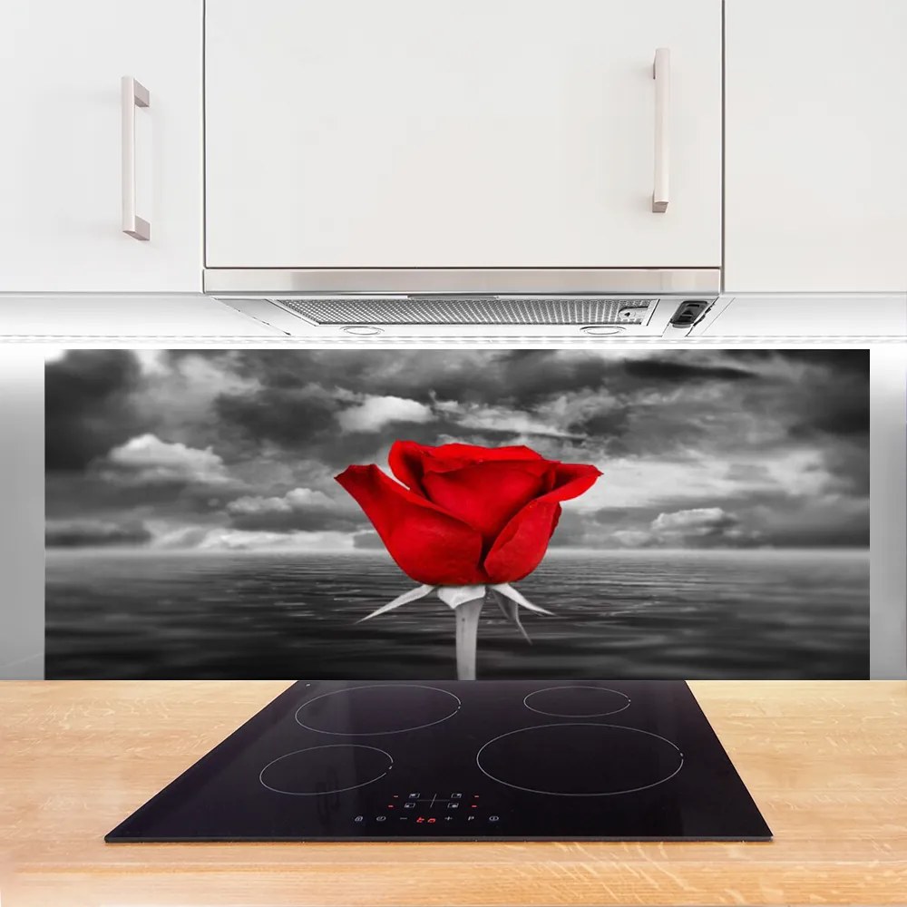 Panel Kuchenny Dzika Róża Nad Brzegiem Morza