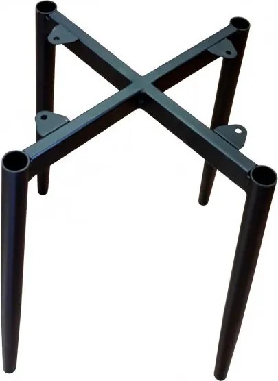 Taboret MAX tkanina Welur stelaż metalowy STOŁEK LOFT : Kolor nogi - Czarna stożek, Kolor tkaniny - VELVET - MG02, Typ tkaniny - Velvet
