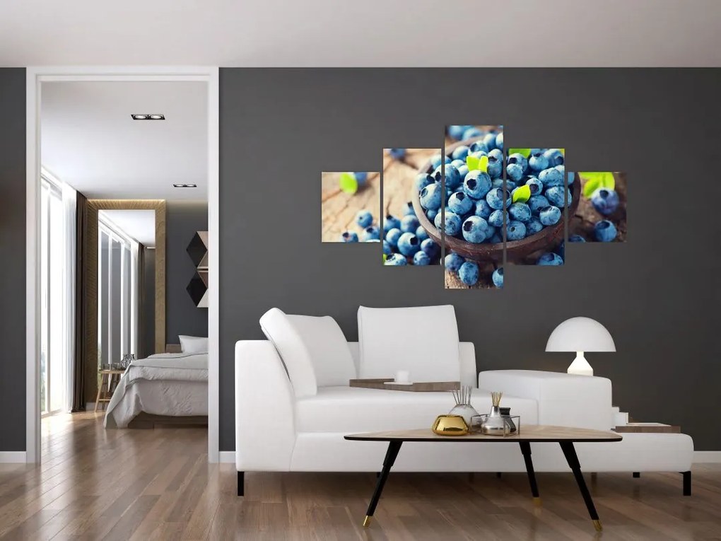 Obraz - Jagody (125x70 cm)