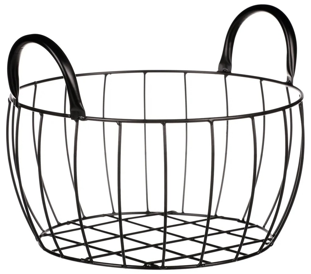 Metalowy koszyk dekoracyjny Vardar, 27 x 14 x 27 cm