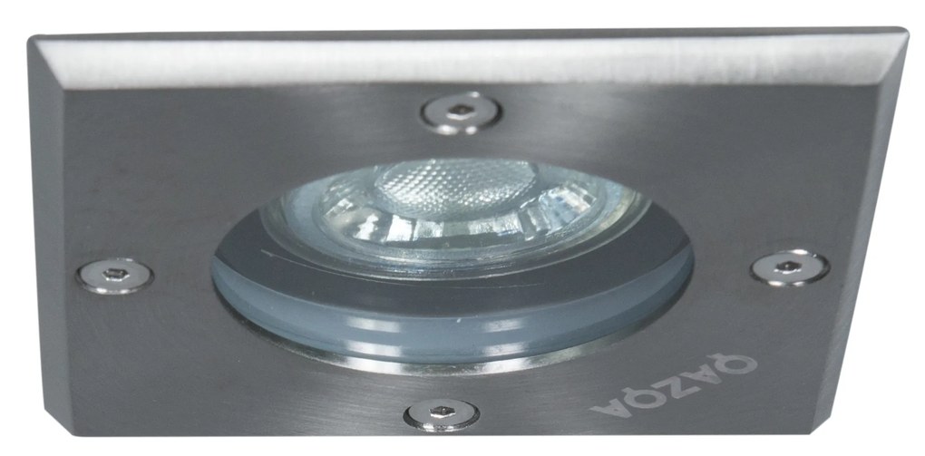 Zewnetrzna Oświetlenie punktowe wpuszczane stalowe 10,5 cm IP65 - Basic Square Nowoczesny Oswietlenie zewnetrzne