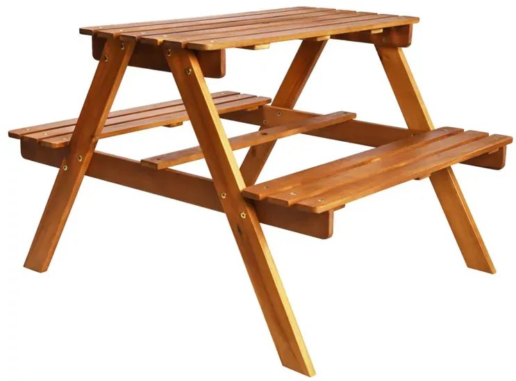 Dziecięcy stolik piknikowy z parasolem H9-K07