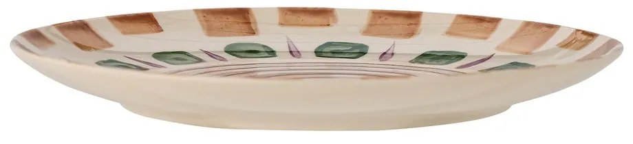Zielony/brązowy kamionkowy talerz deserowy ø 20,5 cm Shama – Bloomingville