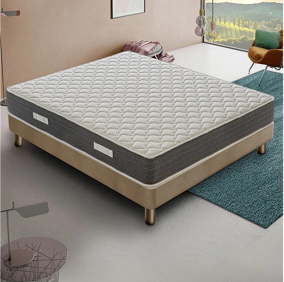 Materac kieszeniowy 140x190 cm - pianka memory - grubość 30 cm