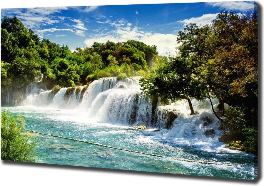 Foto obraz na płótnie Wodospad Krka