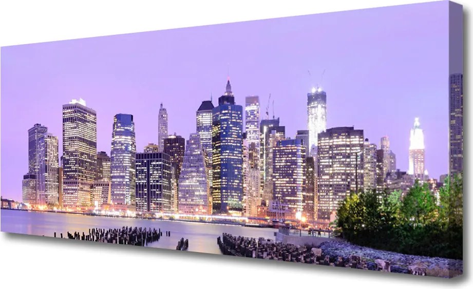 Obraz canvas Rytm Miejskiej Zabudowy