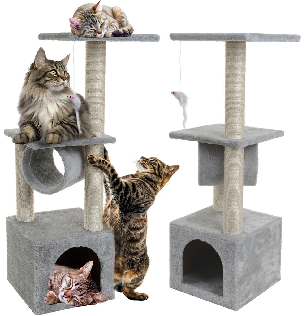 Drapak dla kota, domek, legowisko, Double 92 cm