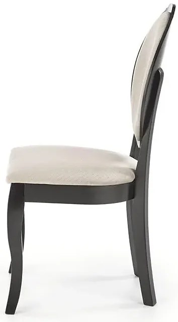 Beżowe stylowe krzesło drewniane G2-R71