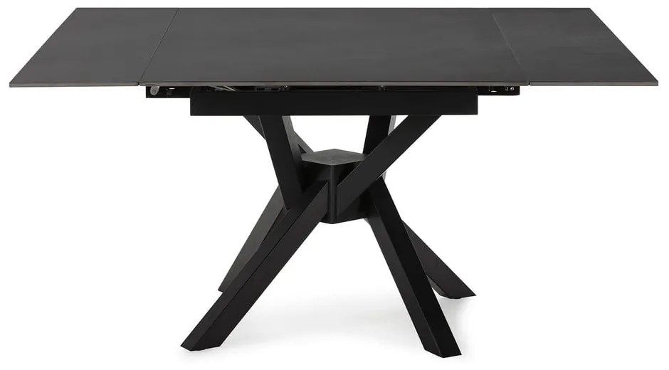 Rozkładany stół z dodatkowym blatem z kamiennym blatem 90x150 cm Arlene – Marckeric