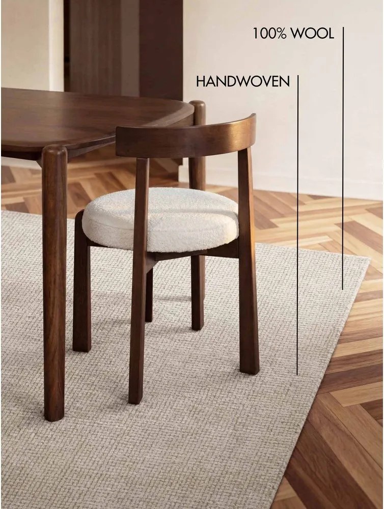 Kremowy wełniany dywan tkany ręcznie 160x230 cm Greenwich – Ted Baker