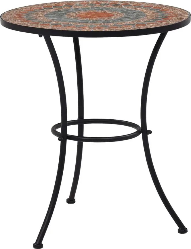 Okrągły mozaikowy stolik bistro M9-F22