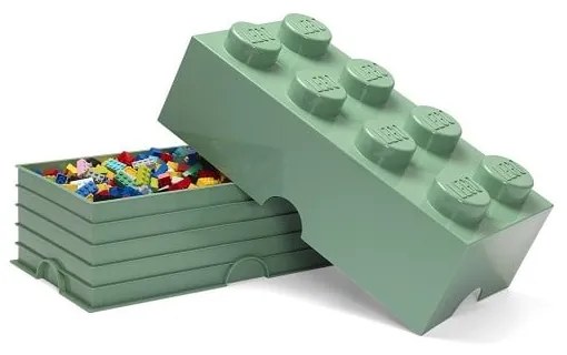 Ciemnozielony pojemnik LEGO®