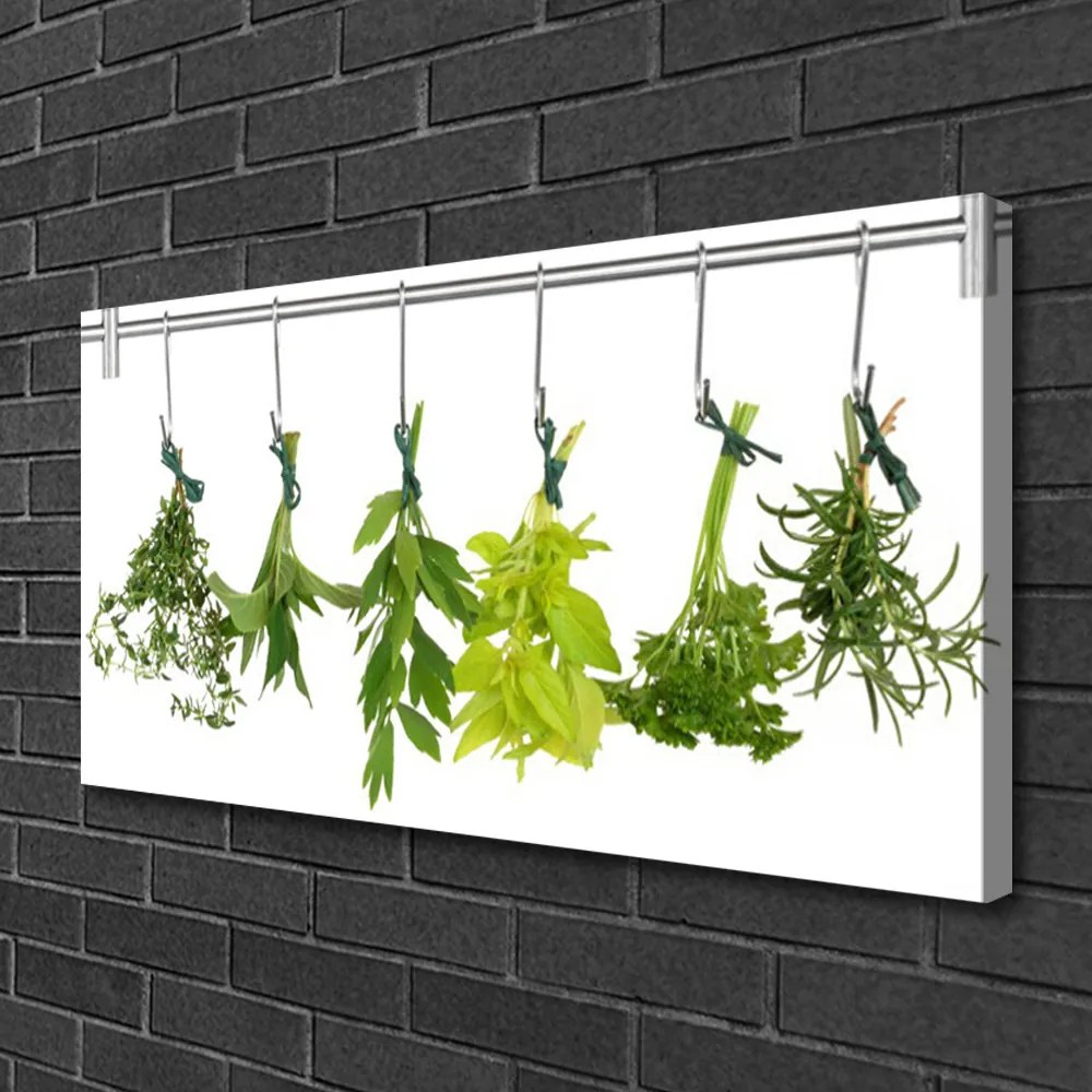 Obraz canvas na ścianę Aromatyczna Kompozycja Ziół