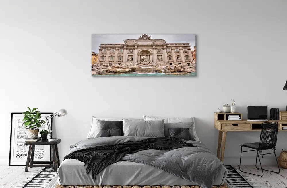 Zdjęcie na płótnie Monumentalna Fontanna przy Bazylice