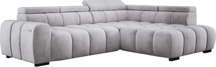 Narożnik BULL L Prawostronny z Elektryczną Regulacją SALVADOR 13 WERSAL