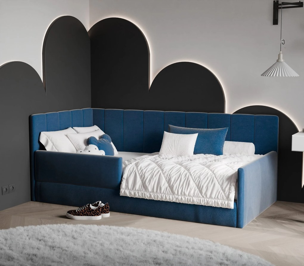 Łóżko dziecięce przypodłogowe BAMBI - 70x200