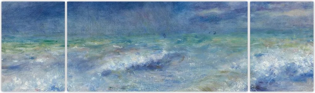 Obraz - Pierre-Auguste Renoir, Seascape, reprodukcje (170x50 cm)