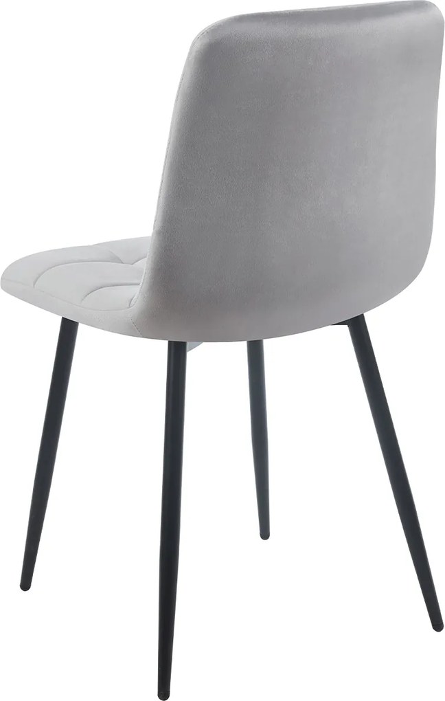 Zestaw 4 Krzese Stuhl Aksamitne