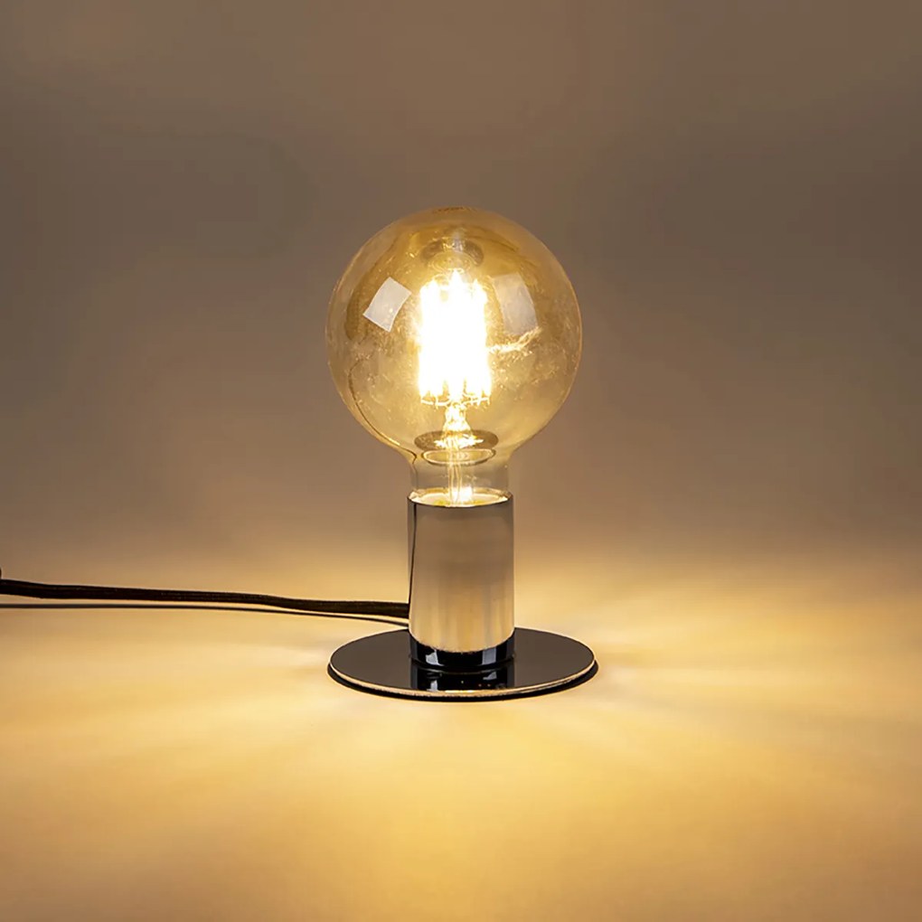 Zestaw 3 żarówek LED E27 Dim to Warm G95 złoto 8W 806lm 2000-2700K