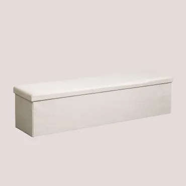Kuferek Z Bawełny Gipto ↔︎ 150 Cm & Beige - Sklum