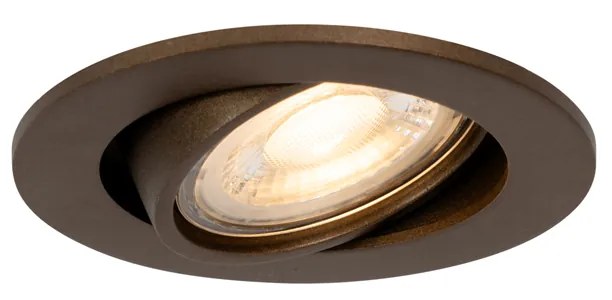 Inteligentny reflektor wpuszczany, odchylany, ciemny brąz, z Wifi GU10 50mm - Cisco