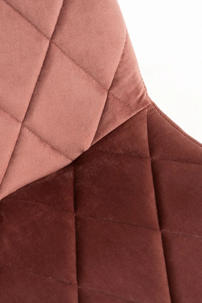 Zestaw 4 Krzese Min Aksamitne