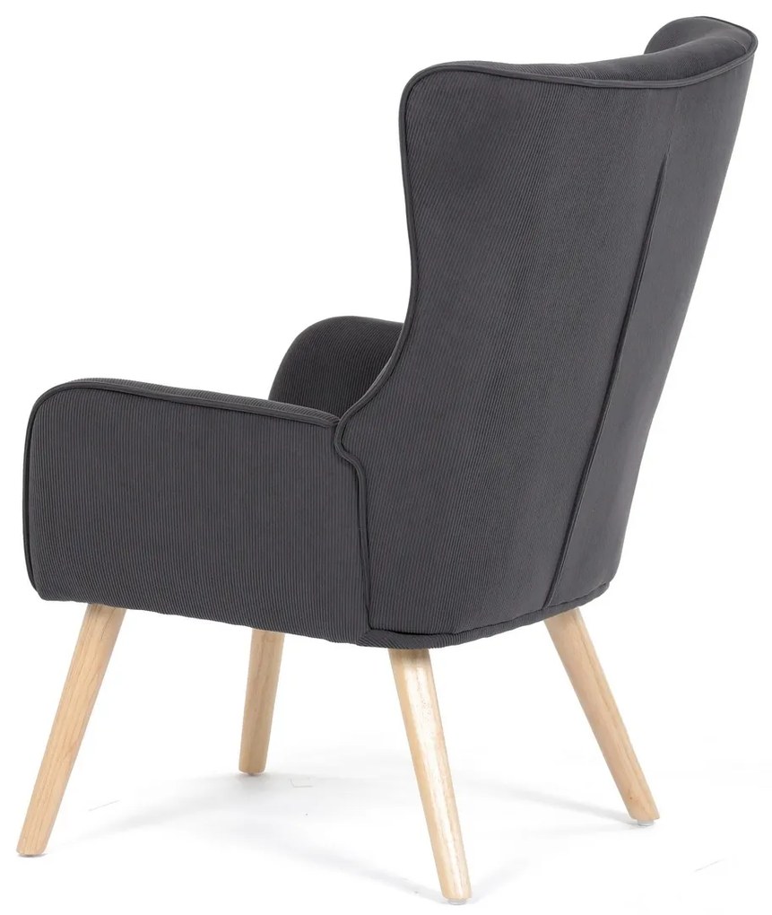 Fotel na uszach GREY2, szary