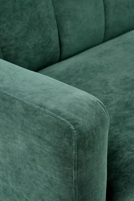 Ciemnozielona rozkładana sofa TROMSO