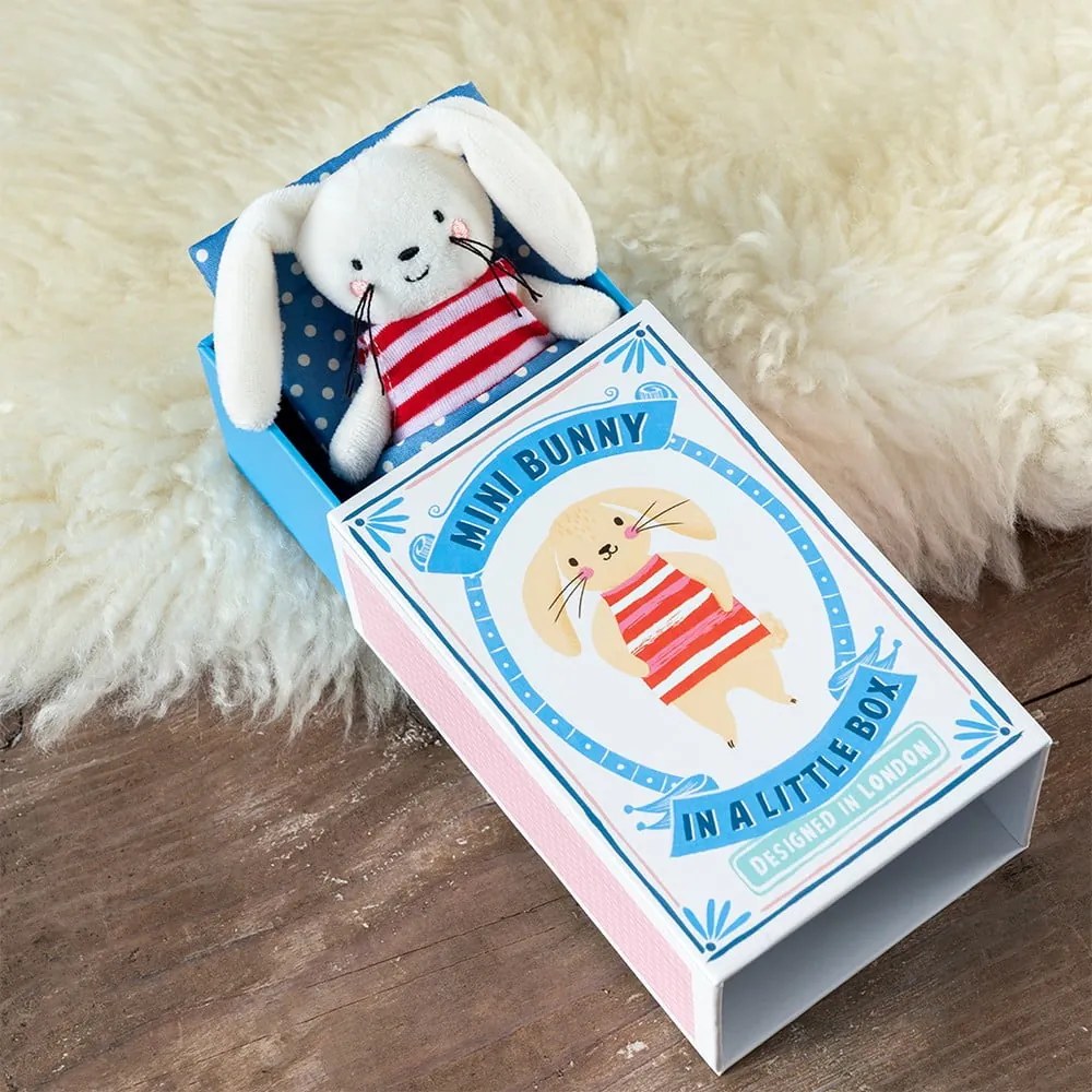 Zabawka pluszowa Mini Bunny in a Little Box – Rex London
