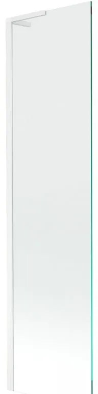 Mexen Next L przesłona wannowa 1-skrzydłowa 50 x 150 cm, transparentna, biała - 895-050-000-03-00-20