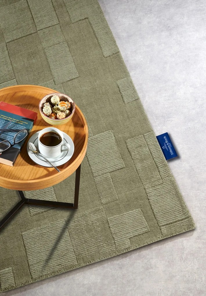 Dywan wełniany Villeroy & Boch Wilhelmine zielony 160 cm x 230 cm