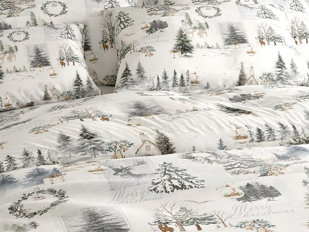 PrzytulneMieszkanie.pl PrzytulneMieszkanie.pl Bawełniana pościel WINTER WHISPER kolorowa Rozmiar pościeli: 70 x 90 cm | 140 x 200 cm