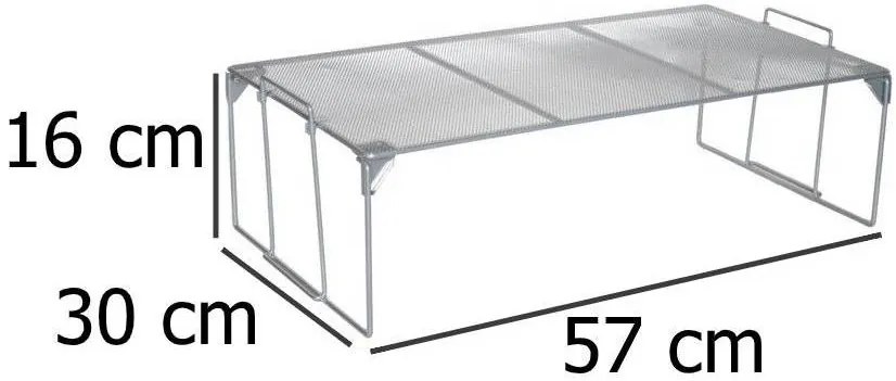 Uniwersalna półka, stojak na buty, regał - 1 poziom, ZELLER