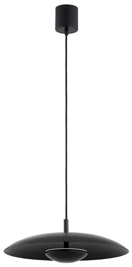 Argon 8868 - Żyrandol LED na lince BOLTON LED/12,5W/230V 3000K czarny