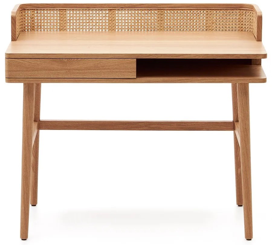 Biurko w dekorze jesionu 62x105 cm Araxi – Kave Home