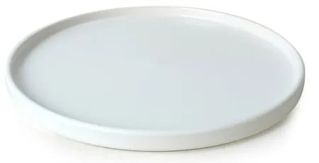 Białe ceramiczne talerze zestaw 6 szt. ø 27 cm – Hermia