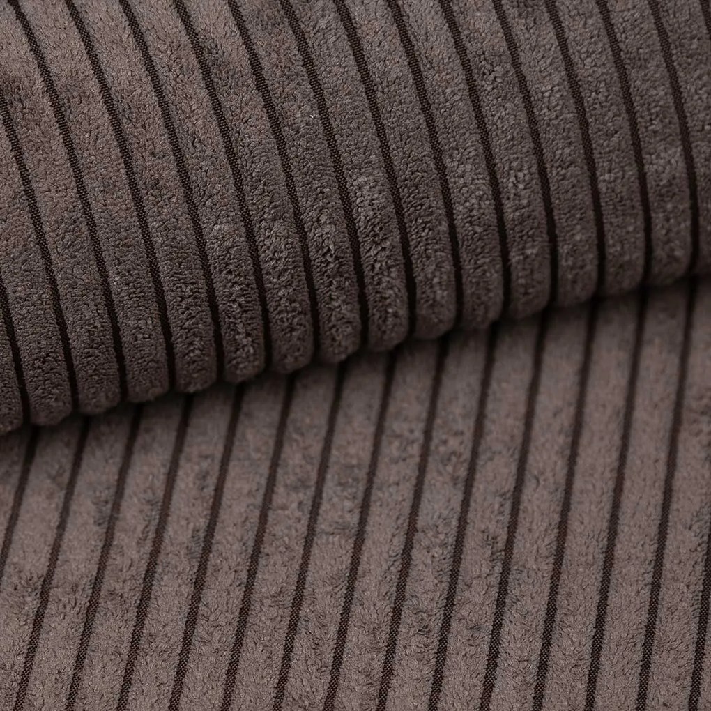 Rozkładana sofa narożna w kształcie U TAVERO 321x140 cm, brązowa