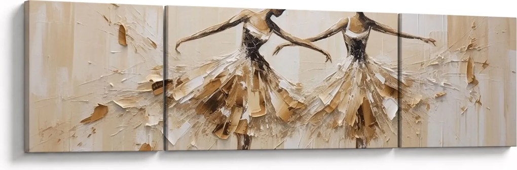 Obraz - Baleriny (170x50 cm)