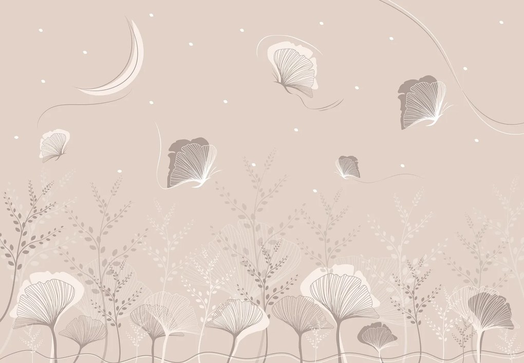 Fototapeta - Butterfly Meadow (196x136 cm)