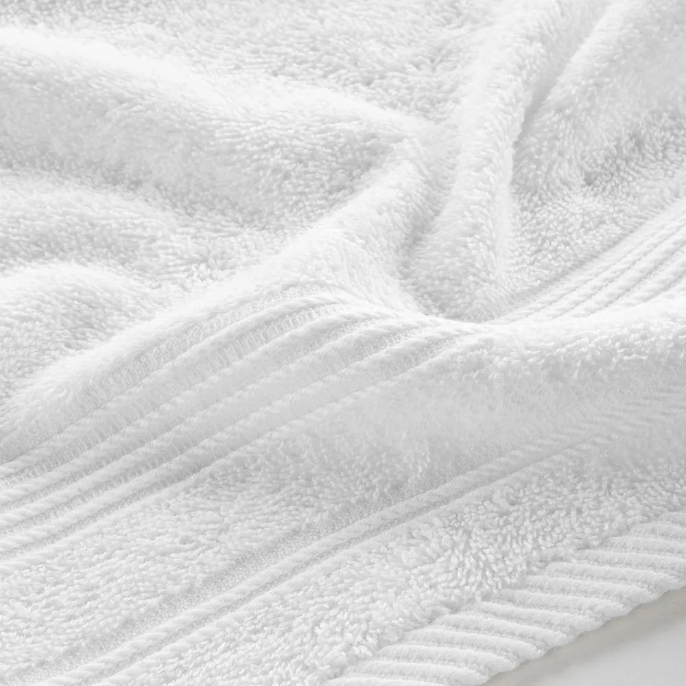 Biały bawełniany ręcznik frotte 30x50 cm Tendresse – douceur d'intérieur