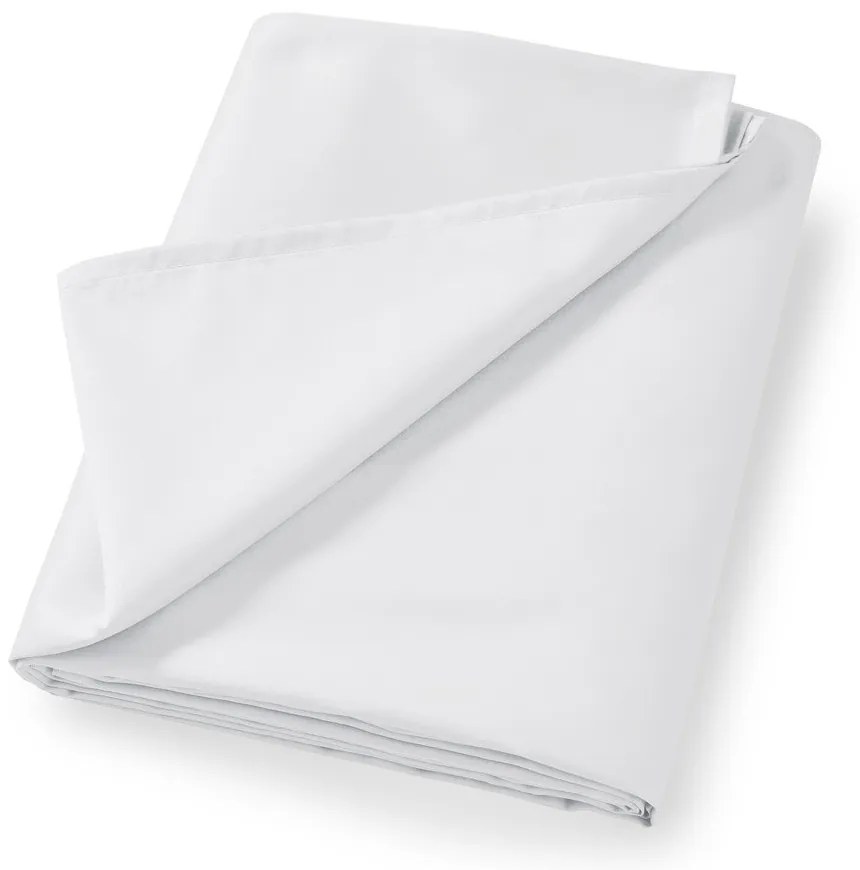 Jasnoszare prześcieradło z satyny bawełnianej 180x260 cm Cotton Sateen – Bianca