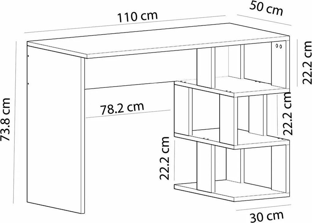 Biurko Dardanos White
